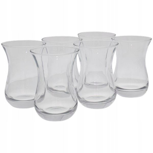 tureckie szklanki do herbaty tulipanki 125ml /6szt