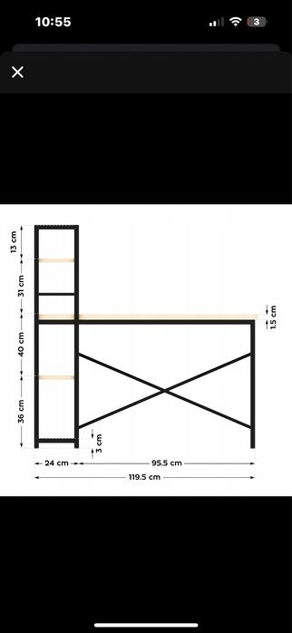 biurko loft mark adler