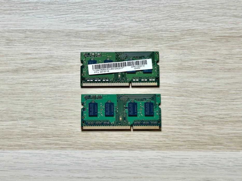 RAM Samsung 4GB DDR3 PC3 10600S 09 11 B2 (2x2GB) – sprawna, testowana