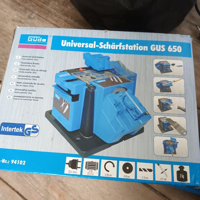 Maquina de afiar facas e brocas