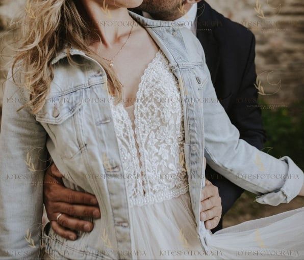 Suknia ślubna kremowa ecru rozmiar S