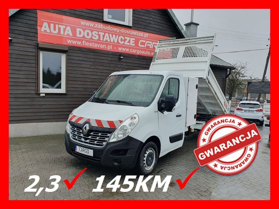 Renault Master  2,3 145KM Wywrotka KLIMA Tempomat Skrzynka Narzędziowa