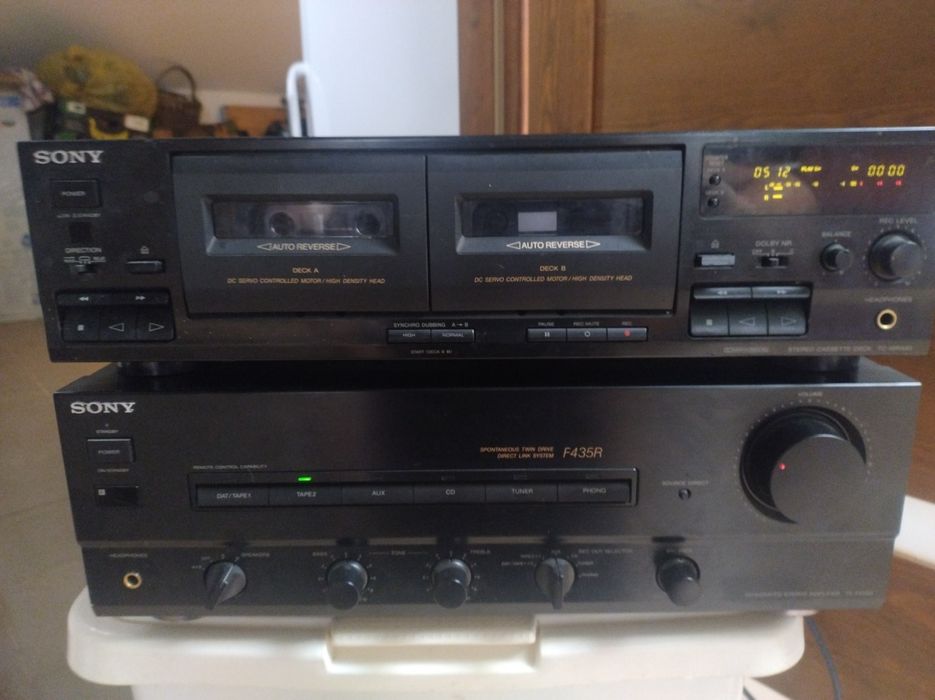 Sony wieża 3 elementy