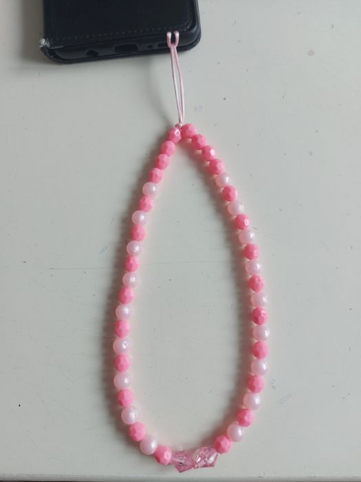 brelok do telefonu smartfona torebki tableta aparatu cyfrowego plecaka phonecharm phonestrap roz-per