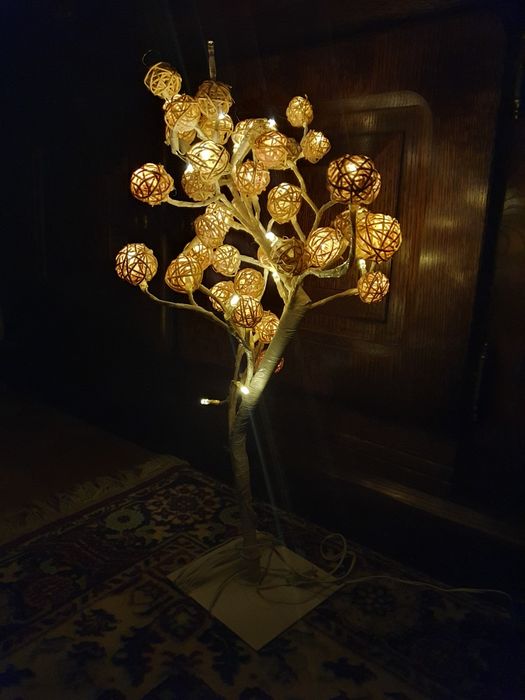 Drzewko świecące lampki Led ozdoba świąteczna do domu