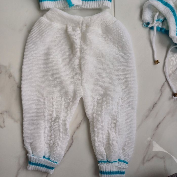 Dresik wzorowany na latach 80 68 biały komplet gratis