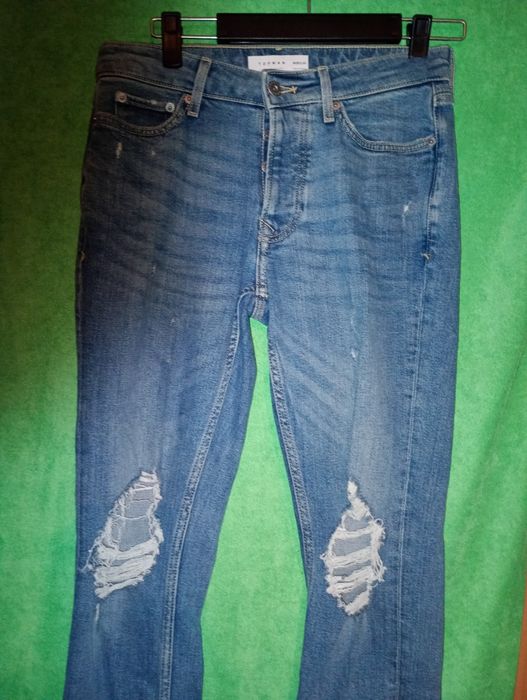 Fajne dziurawe jeansy