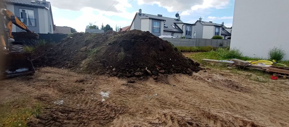 Ziemia z wykopu, nie glinaa