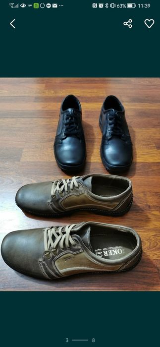 Joker Skórzane Buty Męskie Lekkie Wygodne