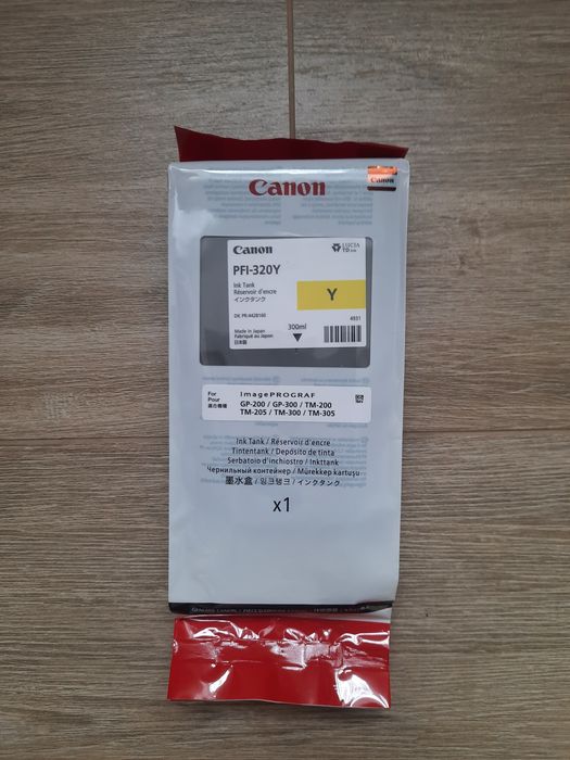 Картридж плотера Canon TM-200 PFI-320Y
