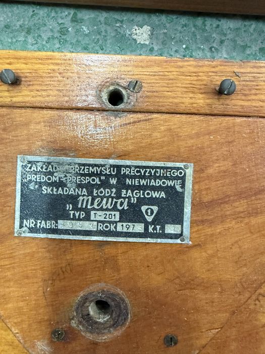Łódka mewa stelaż