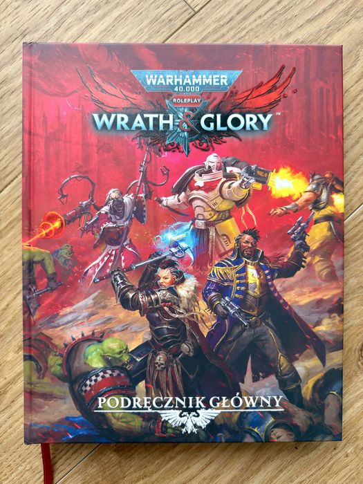 Zestaw podręczników RPG Warhammer 40,000: Wrath & Glory (PL)