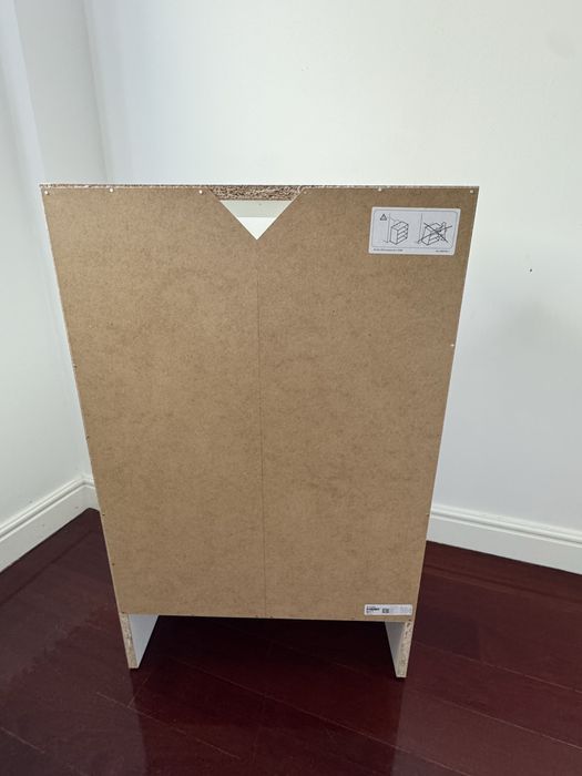 2 estantes brancas baggebo ikea