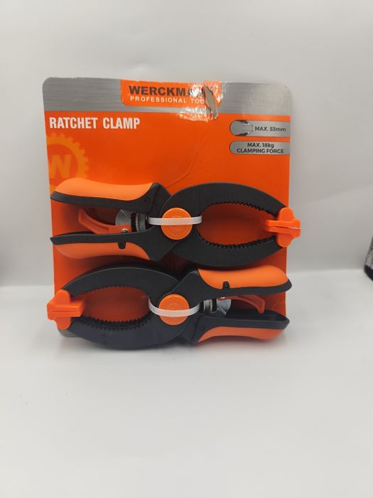 Ściski zapadkowe do szybkiego łączenia Werckkmann 2 sztuki