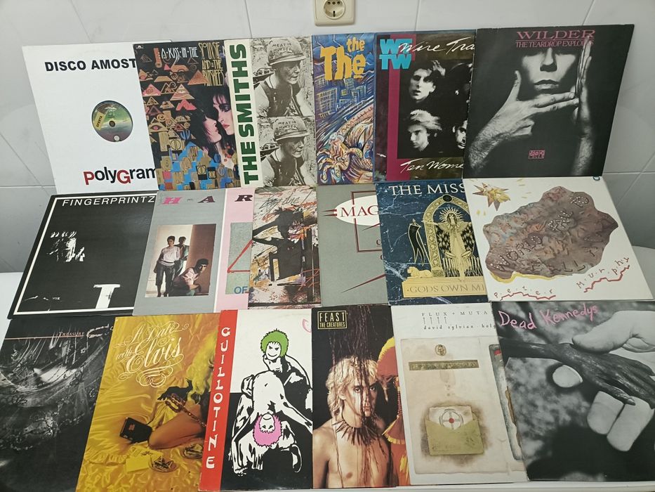 Anos 80/90: ALT ROCK, POST PUNK, INDIE, HARDCORE e outros {vinis}