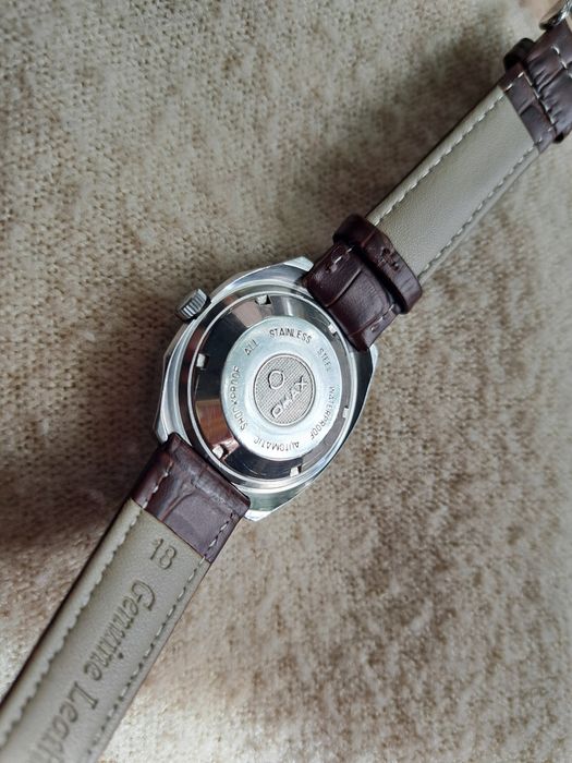 Omax automatic stalowy piękny