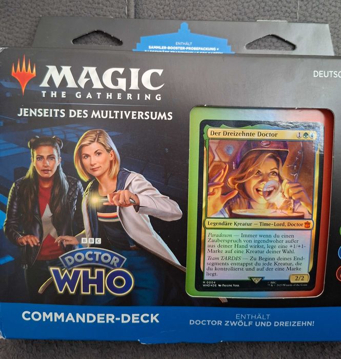 Gra karciana MTG Doctor Who Paradoxon Power Commander Deck Niemiecki
