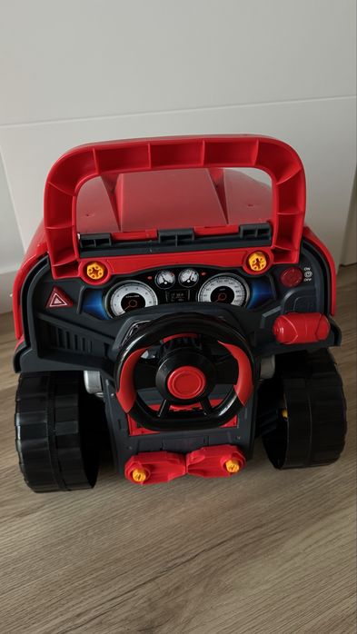 Homcom camiao mecânico com Motor de camião e ferramentas, Vermelho