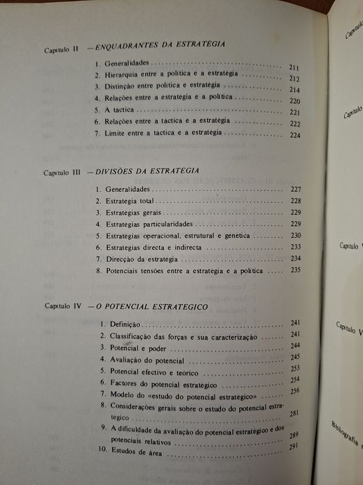 Elementos de Estratégia, Apontamentos para um Curso