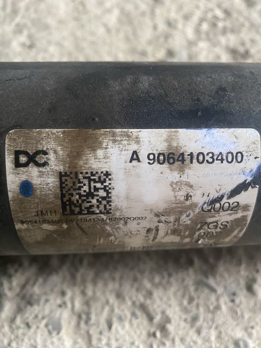 Кардан Мерседес Спринтер W906 3.0 AKПП 7G-tron Середня база