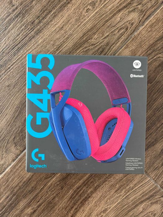 Słuchawki Logitech G435 LIGHTSPEED Bluetooth – bezprzewodowe | NOWE