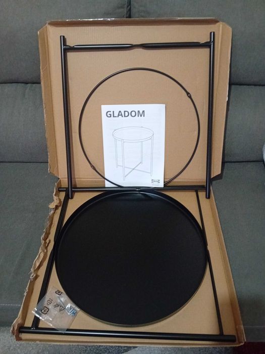 Mesa Tabuleiro GLADOM Preta