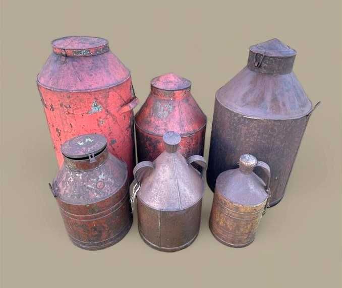 Talhas antigas, celhas, bilhas antigas em latão