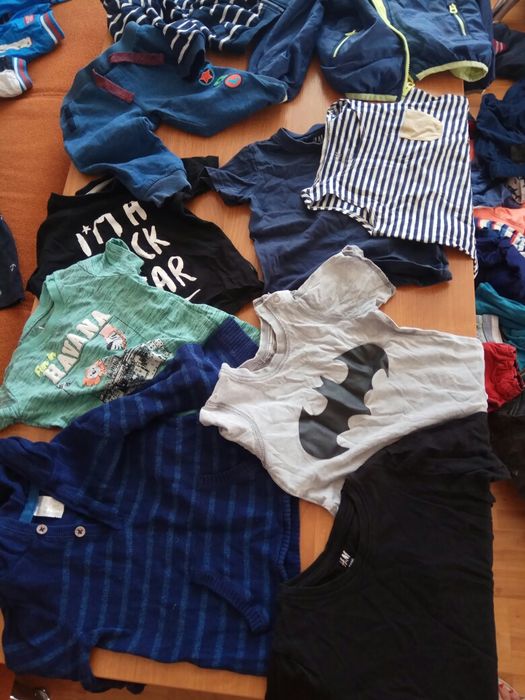 Zestaw ubrań dla chłopca rocznego 80 h&m Reserved f&f