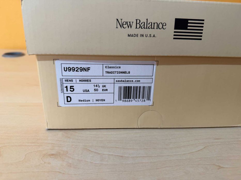 New Balance 992 — Sea Stone M US15 (EU 50) Oryginał/Nówki