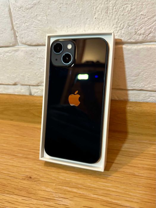iPhone 13 128GB Black — 100% — JAK NOWY / ZERO śladów użycia