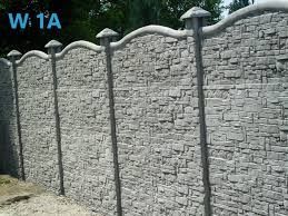 Ogrodzenia betonowe PŁOTY, beton