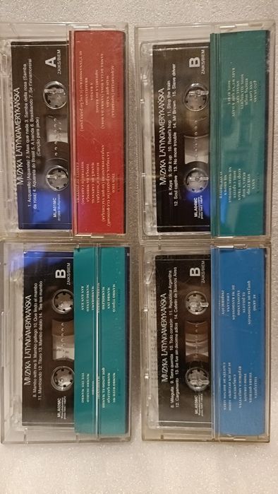 MUZYKA Latynoamerykańska x 4 na kasecie
