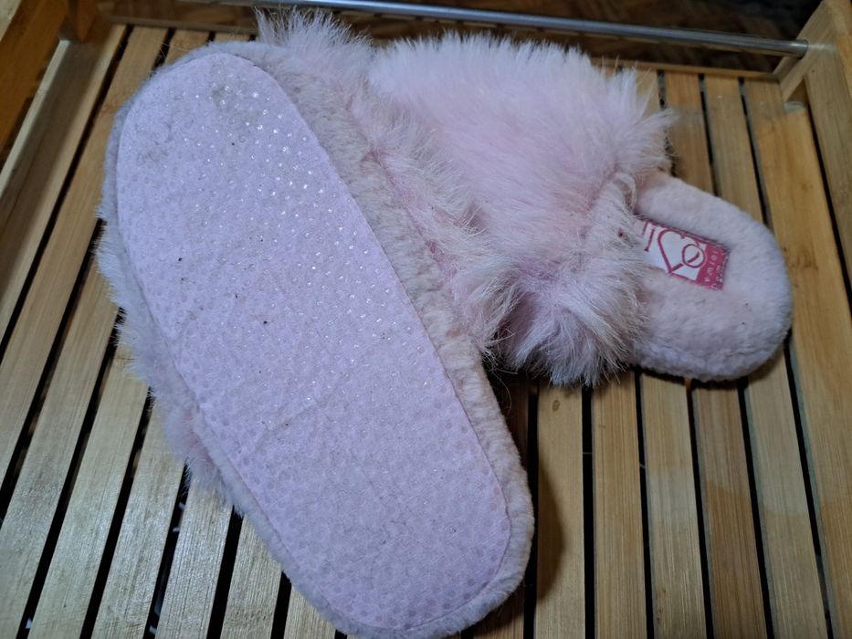 Chinelo de quarto rosa