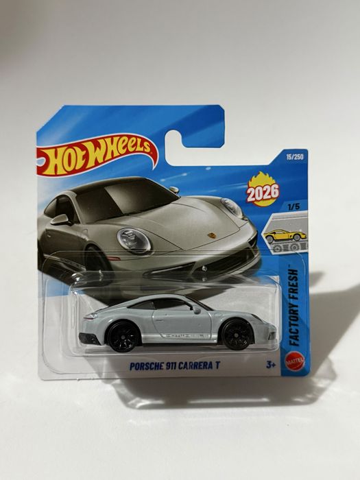 Miniatura Hot Wheels Porsche 911 Carrera T