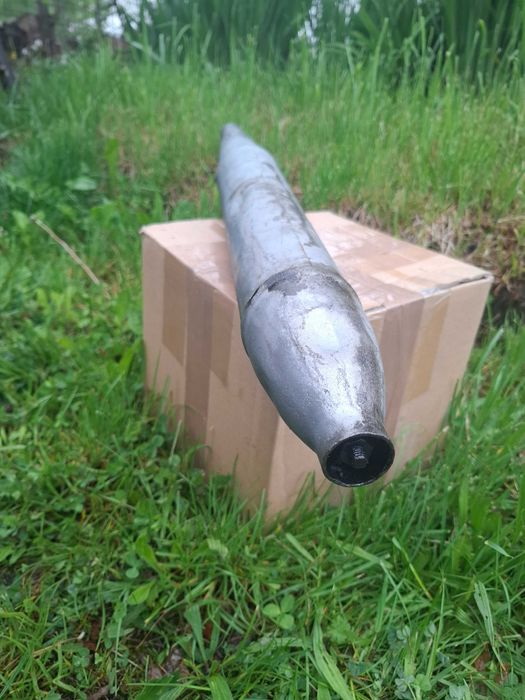 Tłumik z kolankiem DKW RT 125 stan oryginał