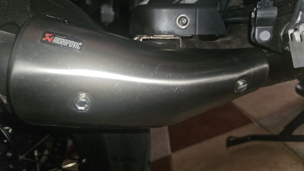 Protecção de escape bmw gs ou gsa