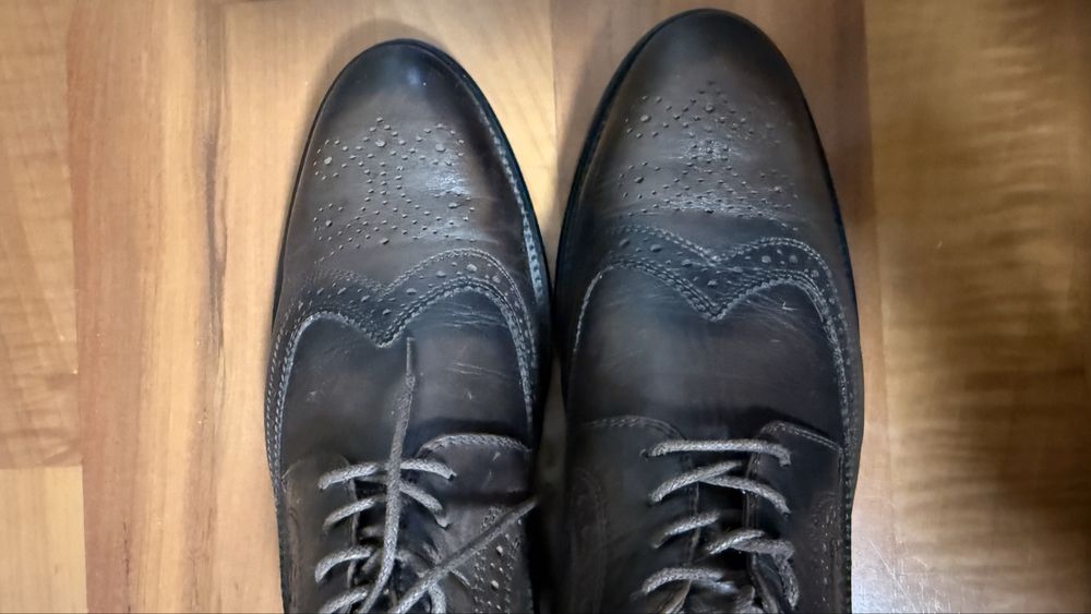 Чоловічі шквряні туфлі, 41 розмір