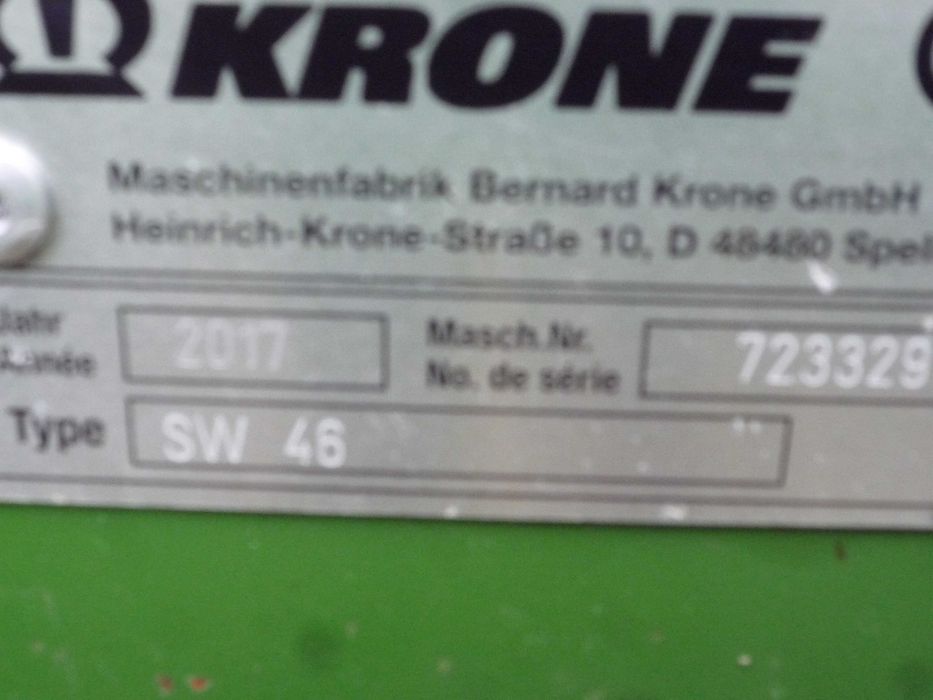 zgrabiarka krone swadro 46 nie pottinger kuhn stoll