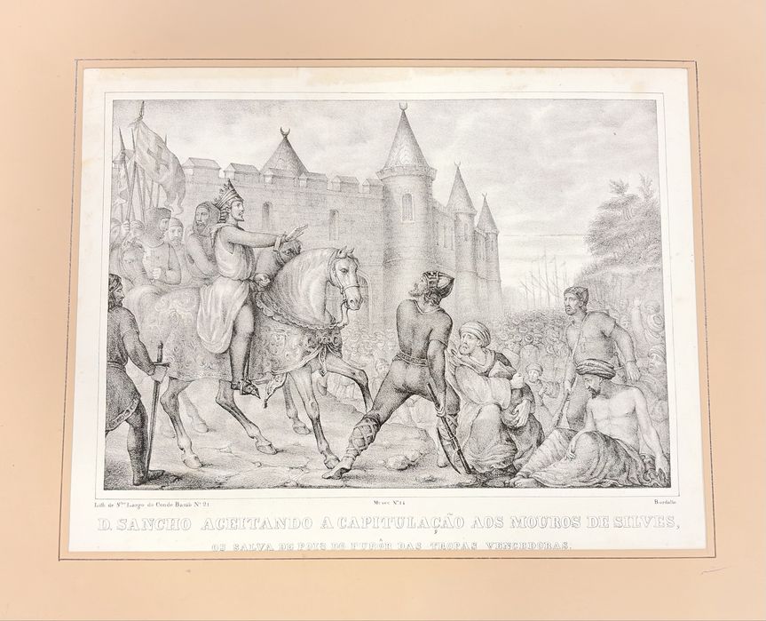 Gravuras Históricas Portuguesas Sec. XIX