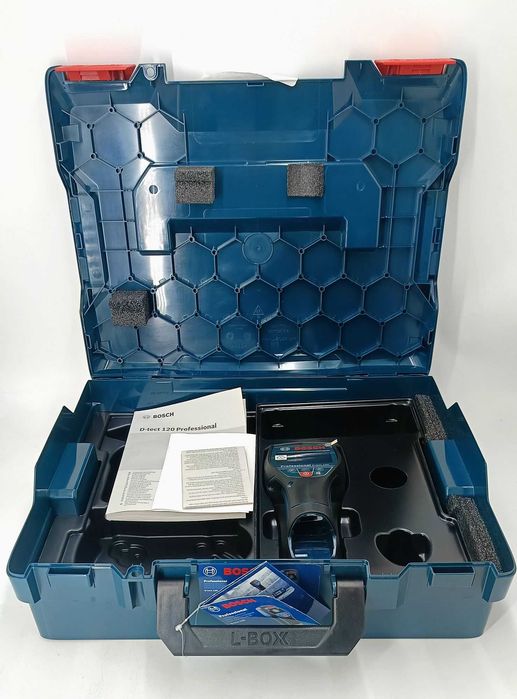 Wykrywacz metalu, wykrywacz przewodów Bosch D-TECT 120 L-BOXX KORPUS