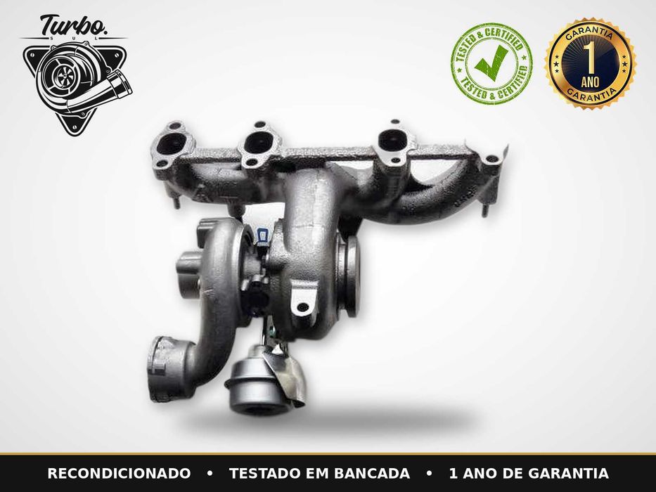 Turbo Reconstruído KP39 5439-970-0009 VW Transporter T5 1.9 TDI