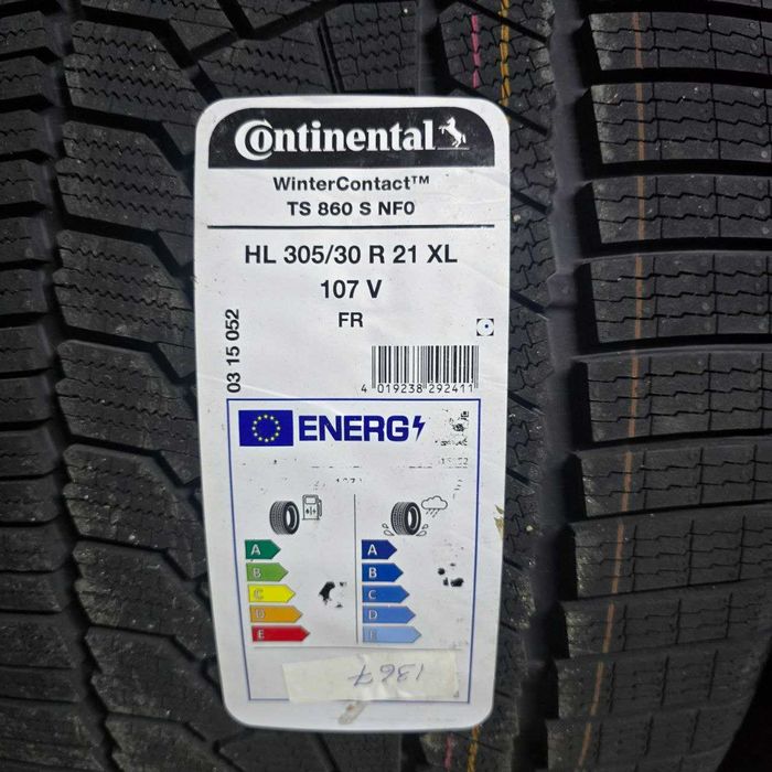 Нові шини зима 265/35 305/30 R21 103V 107V NF0 Continental TS860 S
