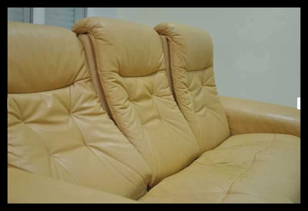 Шкіряний диван. Кожаный диван. Німеччина