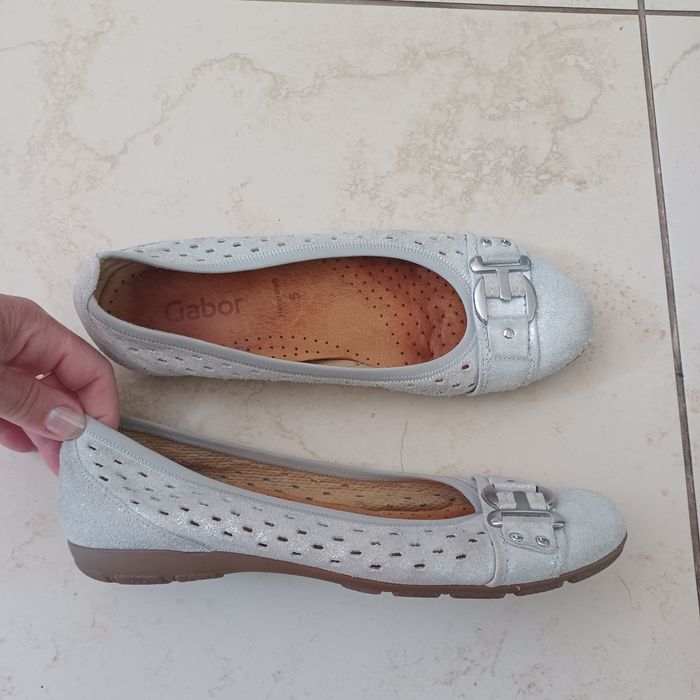 Buty GABOR HOVERCRAFT skórzane 38,5/39/25 cm/salon  649 zł