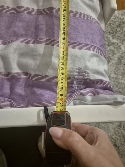Duże  dębowe Łóżko  3 osobowe z materacami