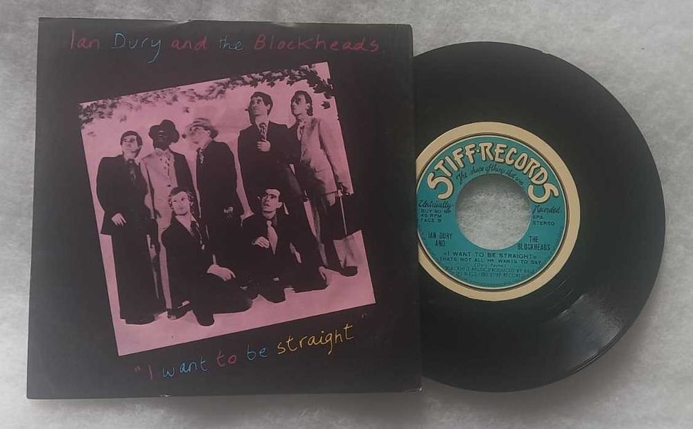 Ian Dury and the Blockheads – 'I Want to Be Straight' Single 7" (Portugal)64550784508803120