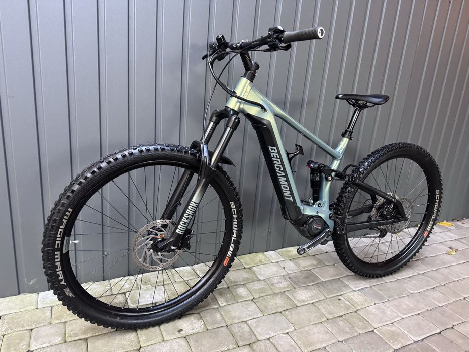 Електро Велосипед Bergamont E-Trailster Pro. Bosch Performance Line CX.35 Silver R.e-MTB.