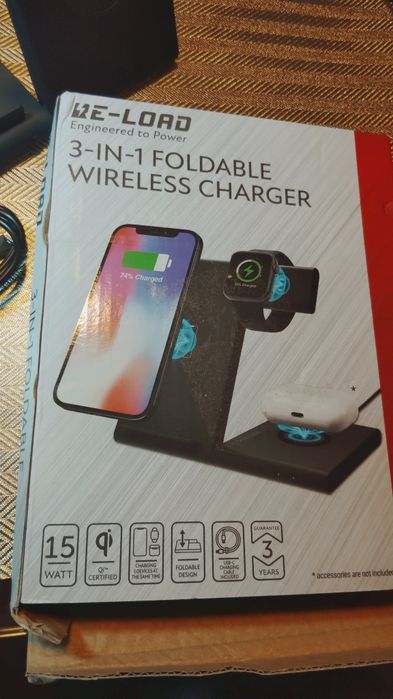 Ładowarka indukcyjna telefon APLLE WATCH ŁADUJE