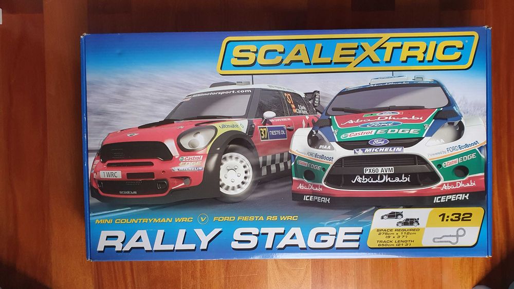 Pista de Carros Scalextric - Rally Stage (1:32)