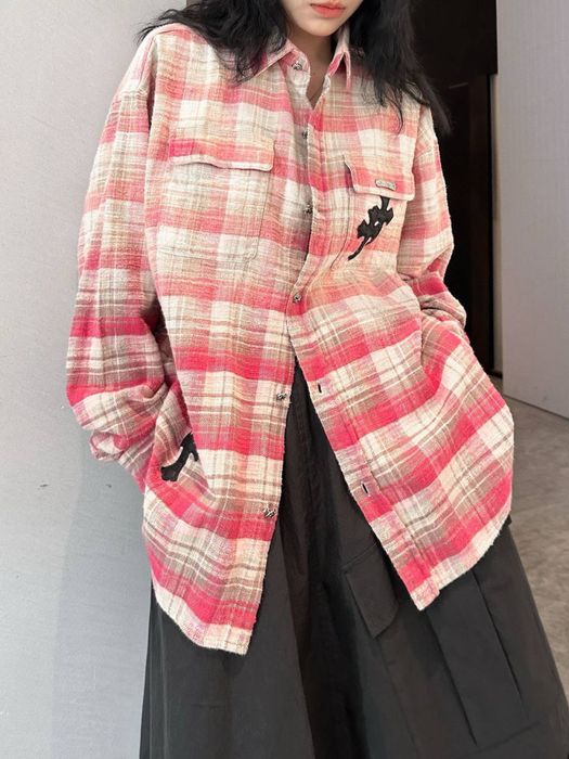 Ексклюзив! Розпродаж! Рубашка Chrome Hearts! Розмір: М-L